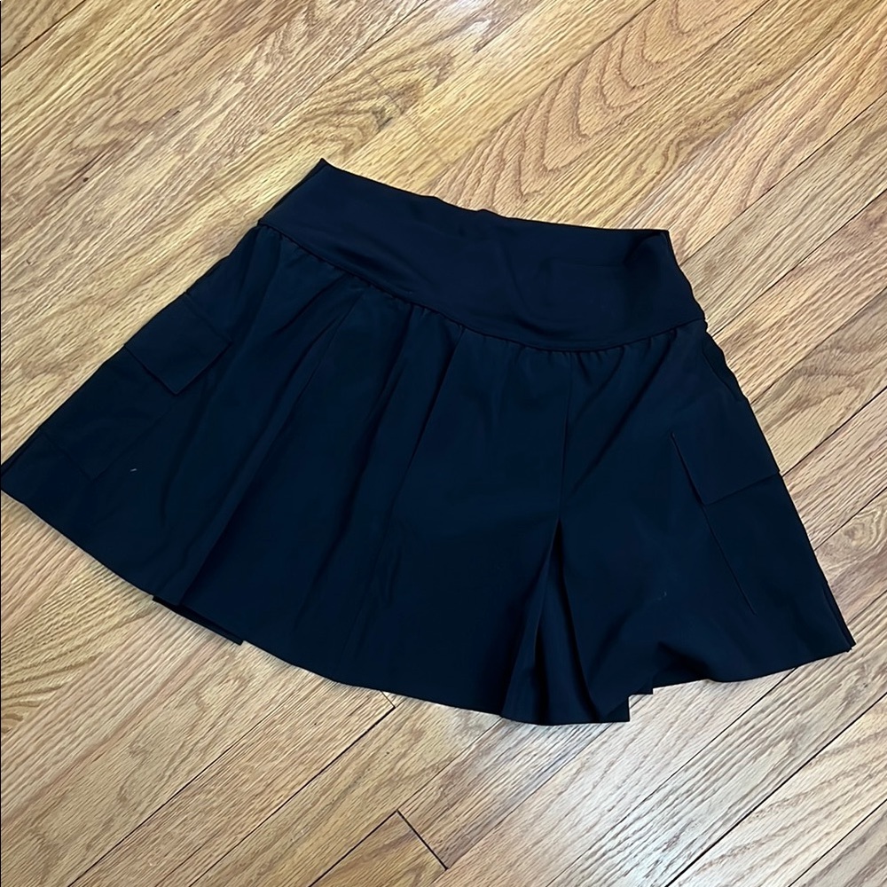 Aerie Offline Black Skort